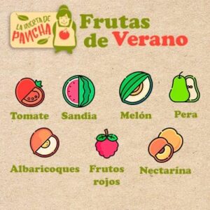 deliciosas frutas de temporada verano